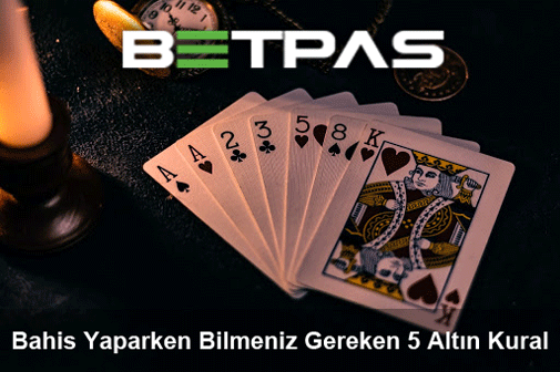 Bahis yaparken nelere dikkat edilmesi gerektiğini ayrıntılı olarak Betpas giriş sitemizde ele aldık.